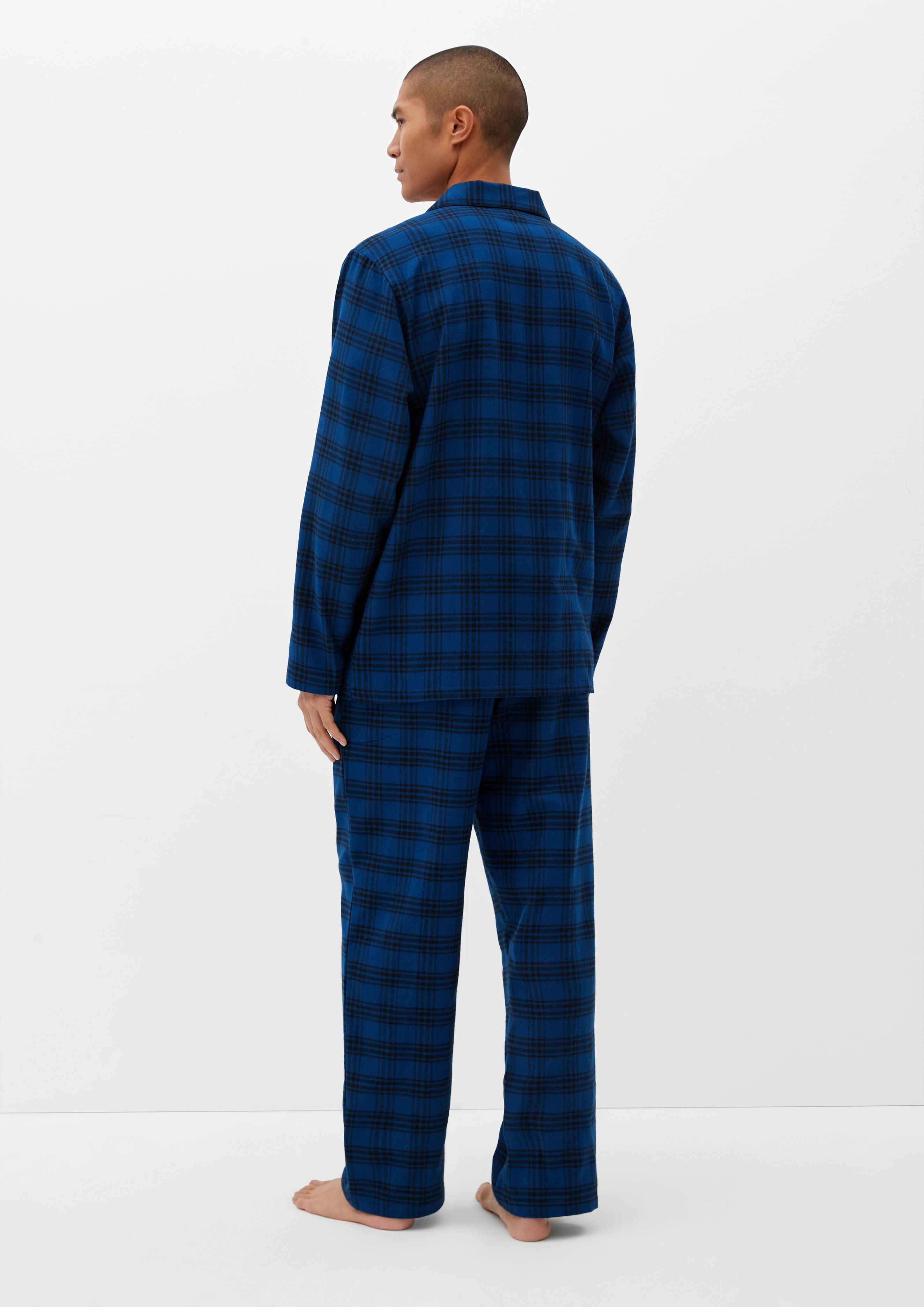 Pyjama aus Flanell  6007560-55N2