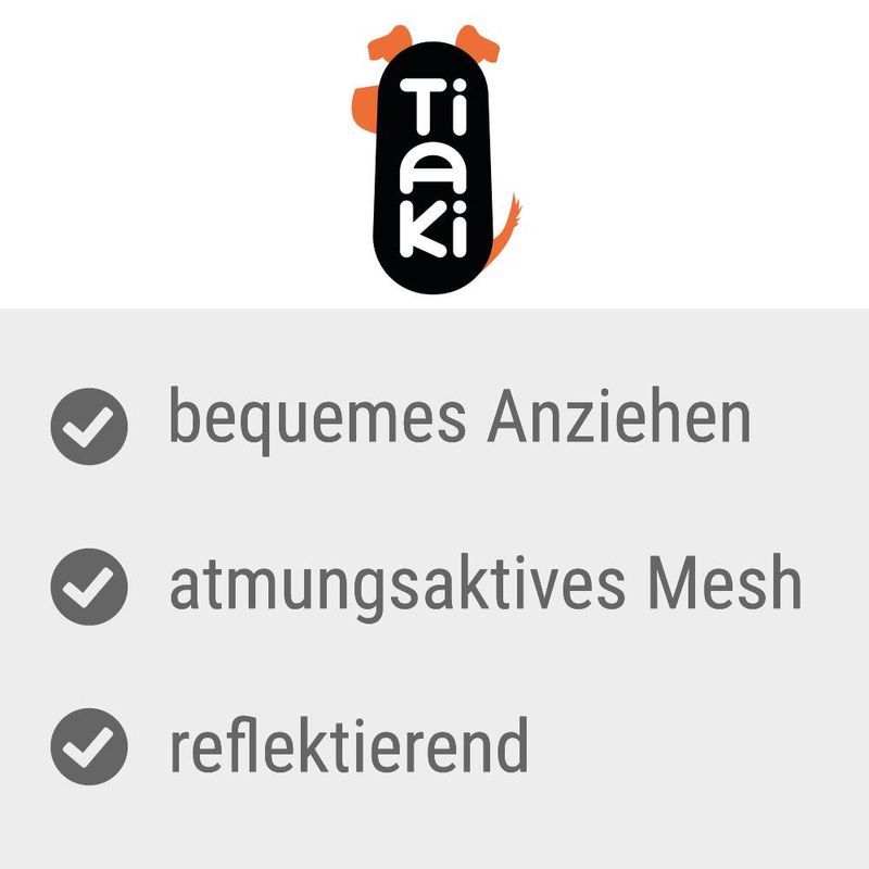 TIAKI Geschirr Wave Vest, anthrazit zu TOP-Preisen