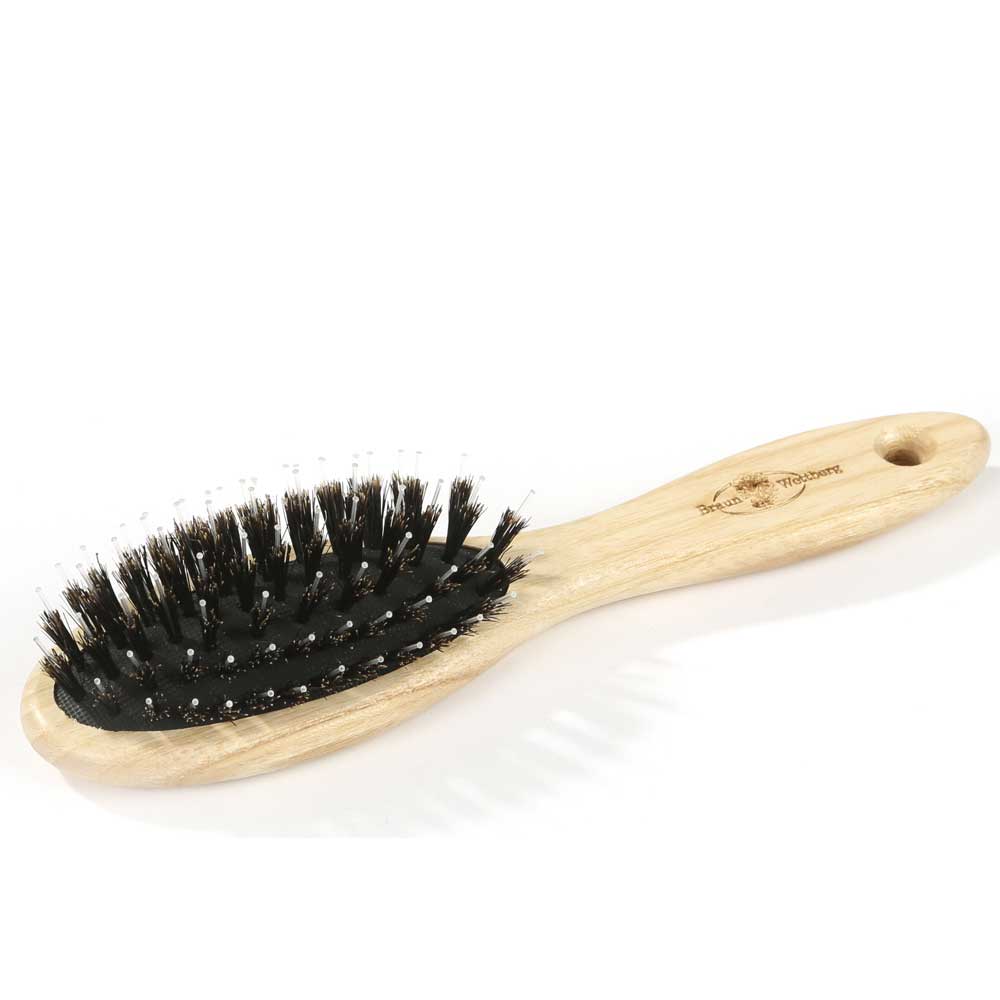 Braun & Wettberg Eschenholzbürste klein - Naturborsten