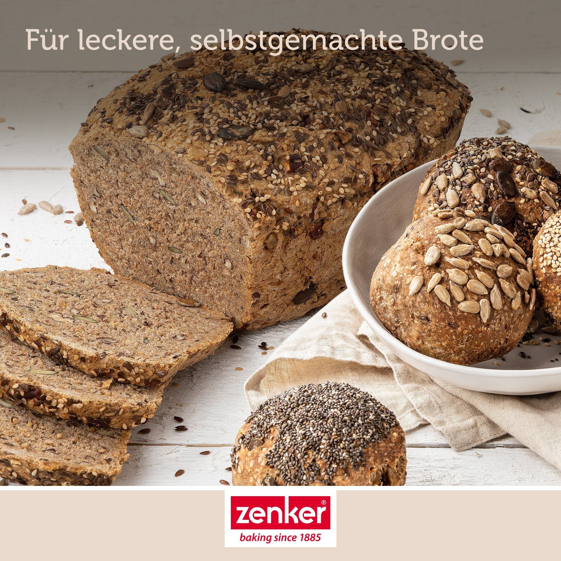 Zenker Brotbackform Black Metallic