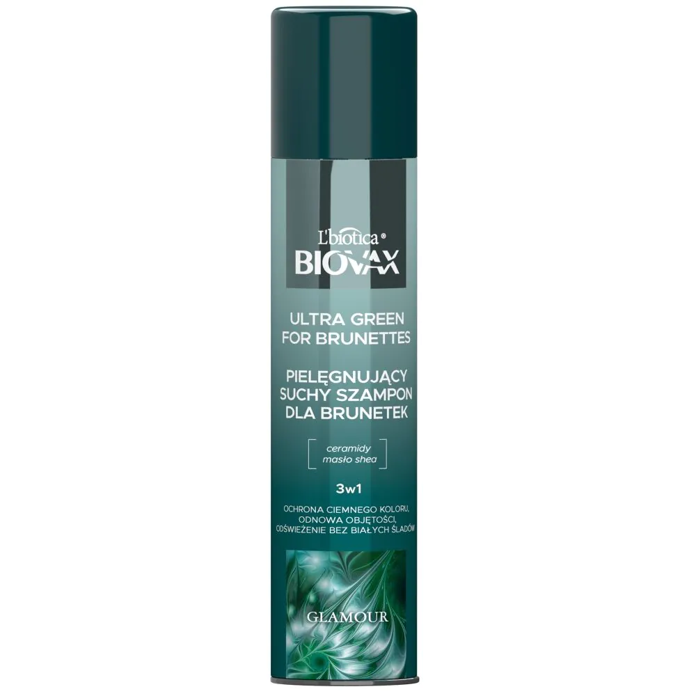 Biovax Glamour Ultra Green suhi šampon za brinete