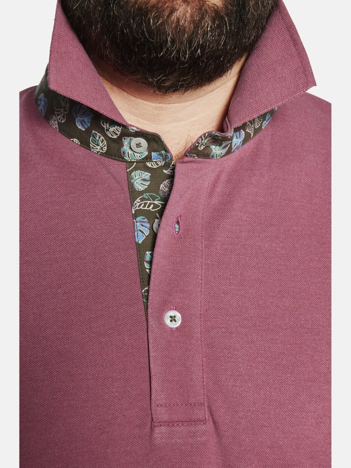 Charles Colby Doppelpack Poloshirt EARL LACHLAN in wollweiß pink günstig kaufen