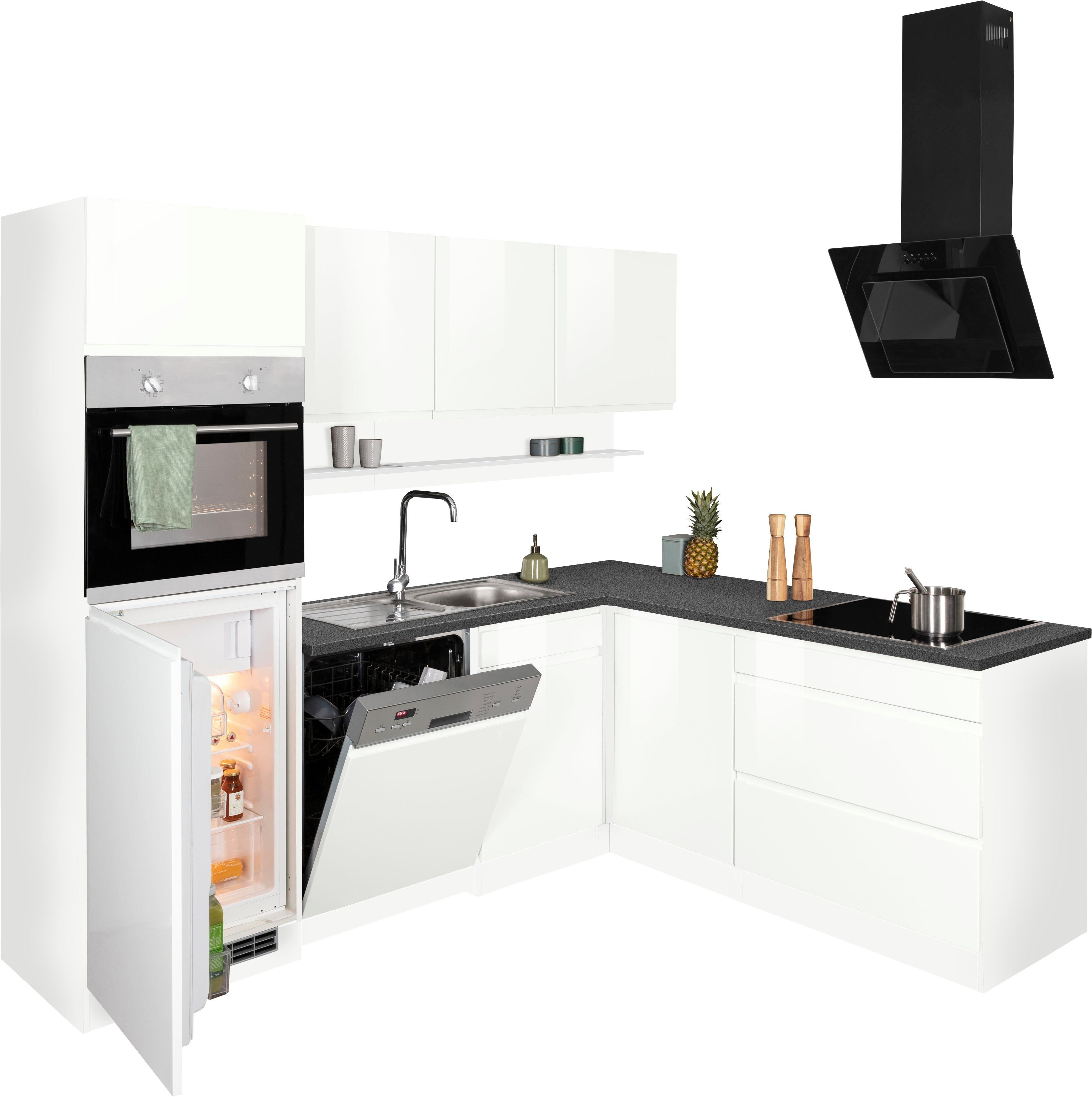 HELD MÖBEL Küche Virginia, Stellbreite 230/190 cm, ohne E-Geräte