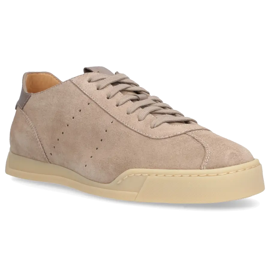 Santoni - Sneaker low 21322 Kalbsleder - braun