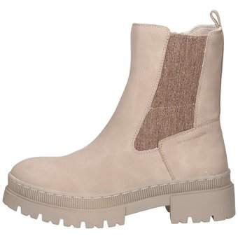 Tom Tailor Chelsea Boots in beige