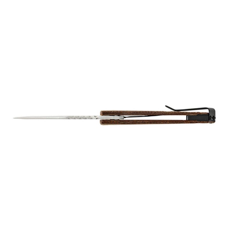 Buck Sprint Pro Brown Burlap Micarta S30V 0841BRS1