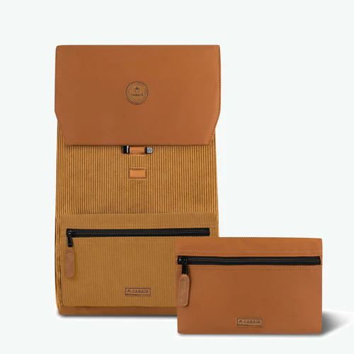 City Leeds brown backpack