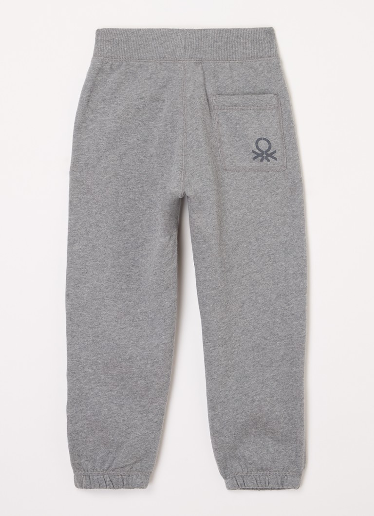 Pantaloni de trening Benetton slim fit cu șnur de strângere