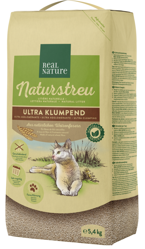 REAL NATURE Katzenstreu REAL NATURE Naturstreu 5,4 kg