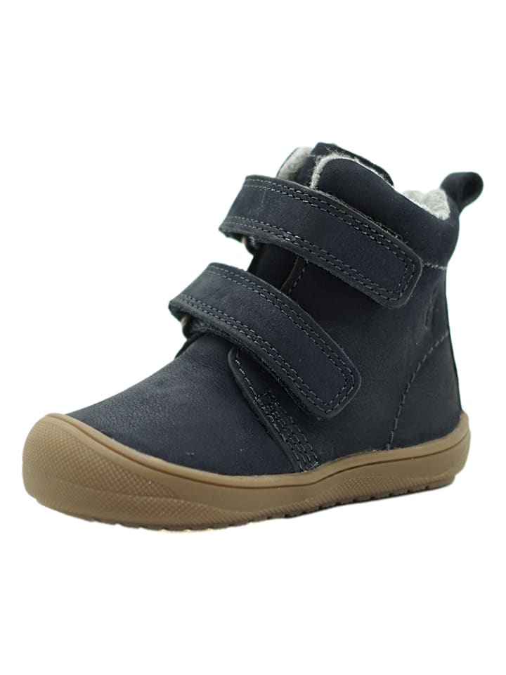 lamino Leder-Boots in Dunkelblau günstig kaufen