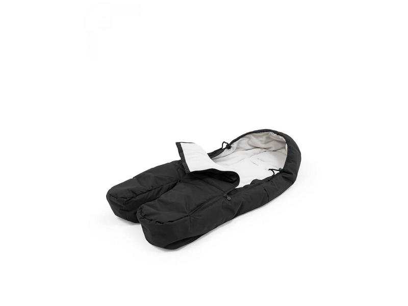 Chancelière Stokke Xplory X Noir Profond doublure et polaire Sonalan