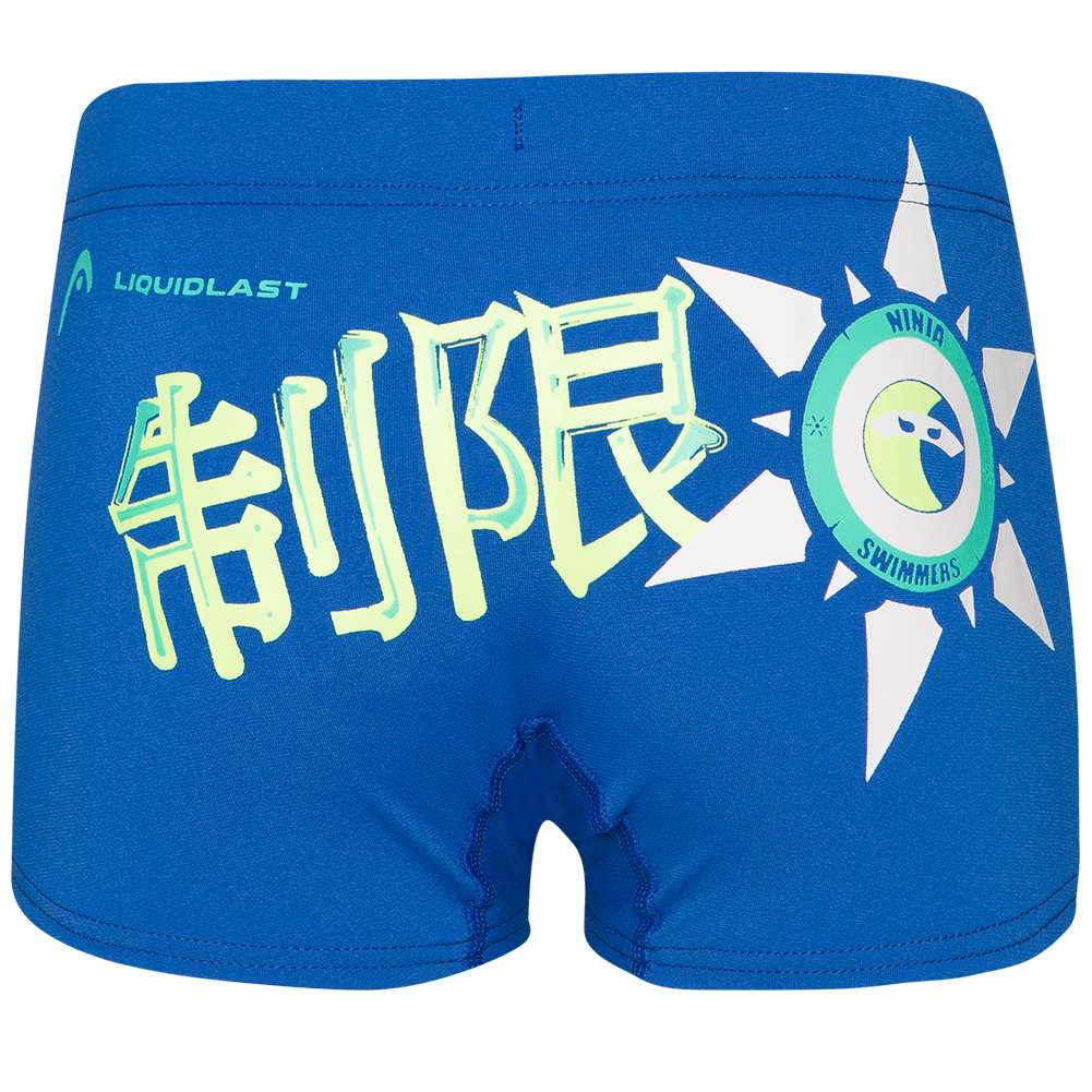 HEAD SWS Ninja 15 PBT Jungen Boxer Badehose 452520-BL