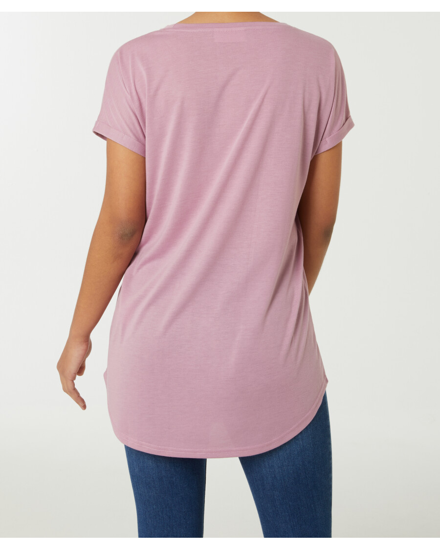 Flieder Longshirt