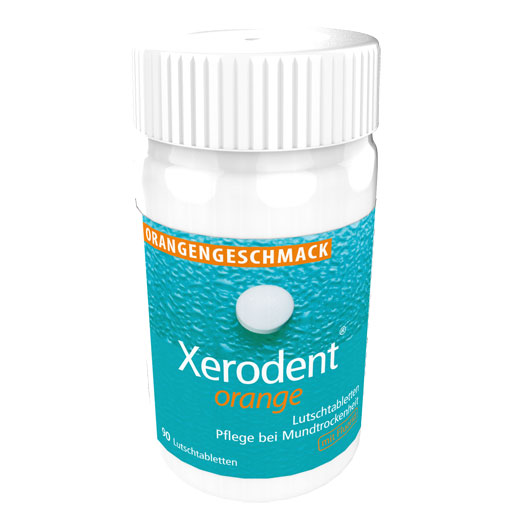 XERODENT Orange Lutschtabletten  90 St  Lutschtabletten