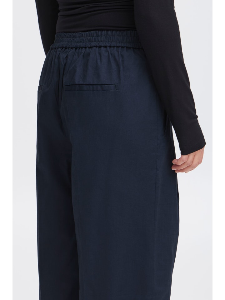 ICHI Culotte in nachtblau günstig kaufen