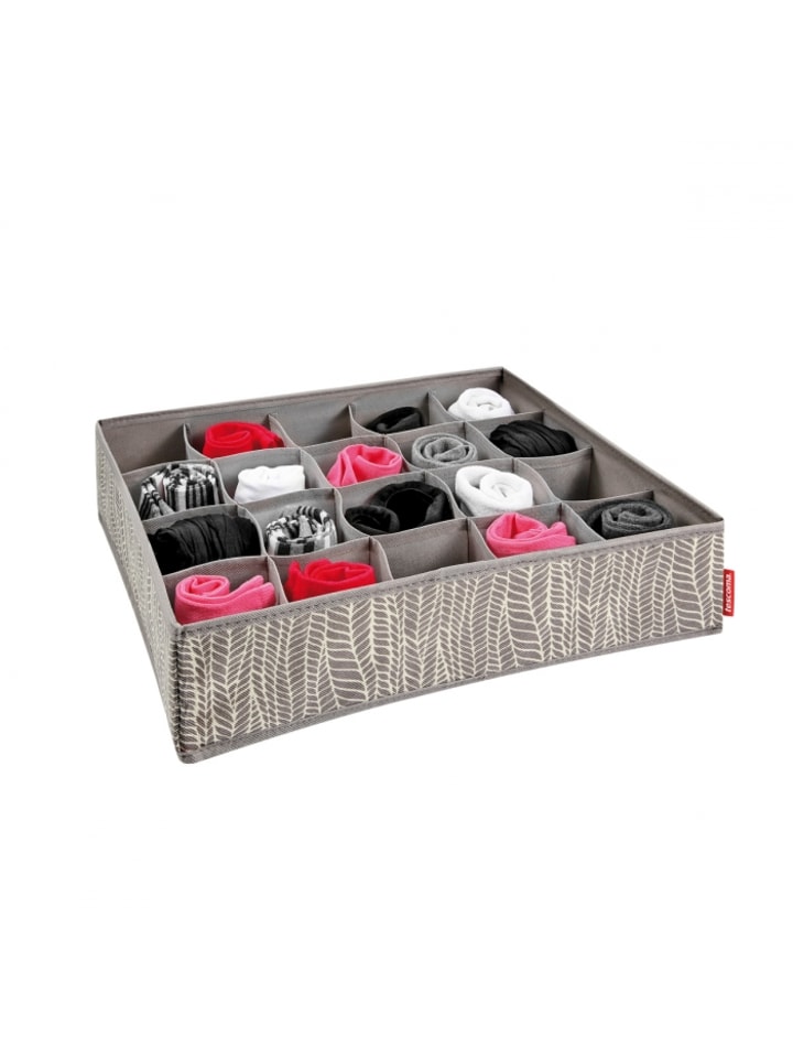 Tescoma Organizer für Socken FANCY HOME 40x35x10 cm in cappuccino günstig kaufen zweistöckig