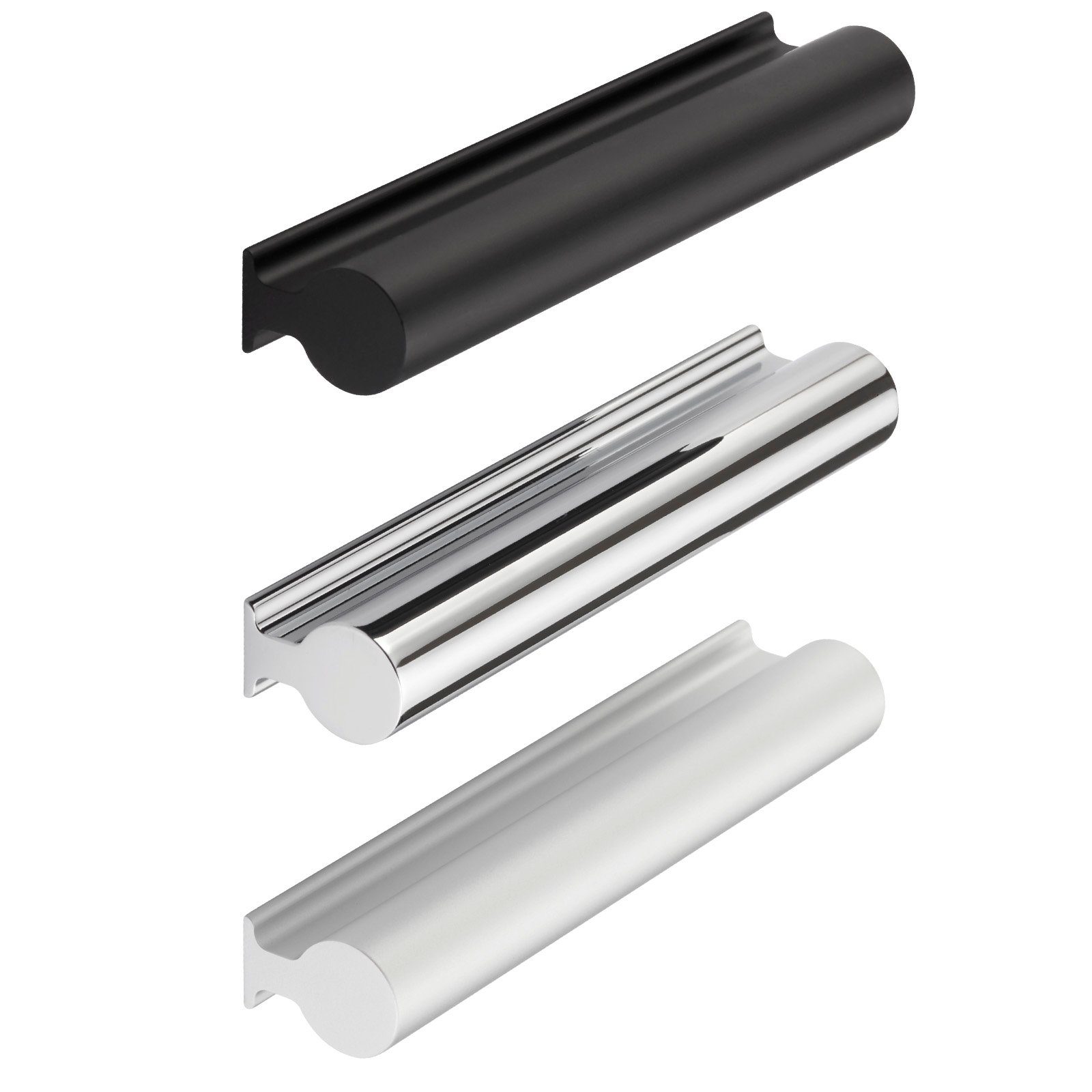 SO-TECH® Möbelgriff HELSING Aluminium eloxiert BA 96 - 320 mm