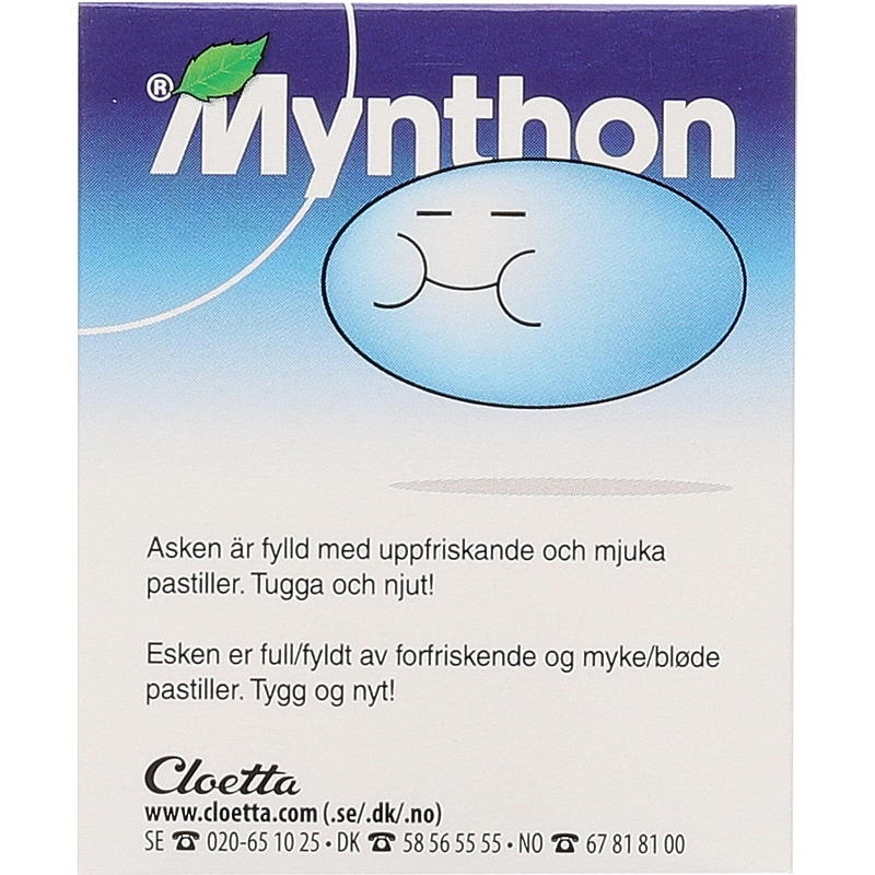 Cloetta Mynthon 28 g Original