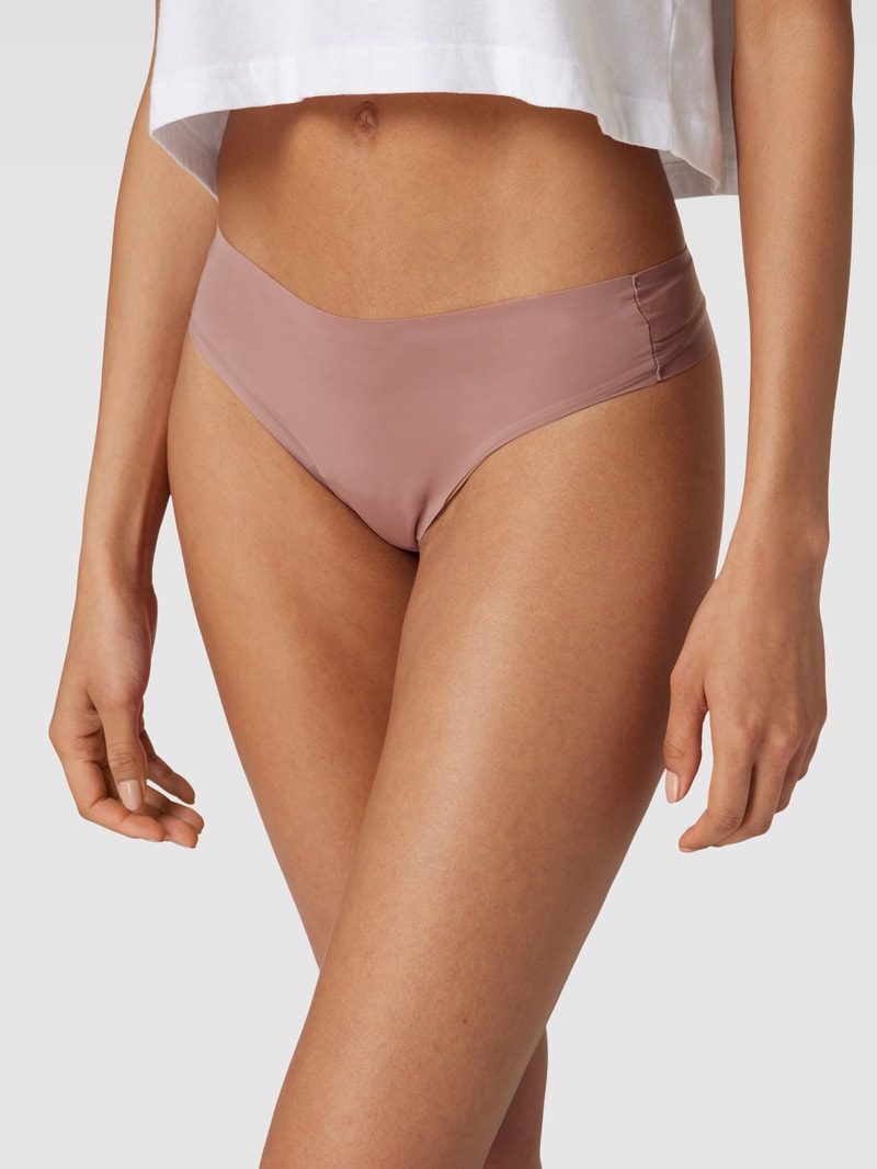 Slip im unifarbenen Design Modell 'ZERO MICROFIBRE 2.0' in hellbraun