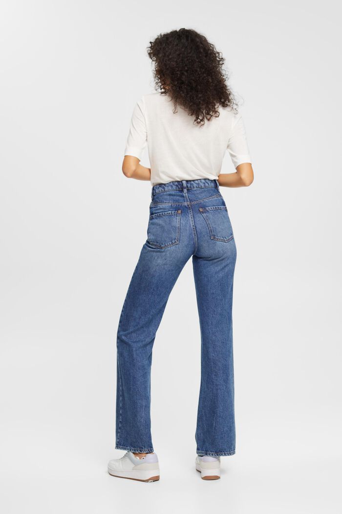 Ausgestellte High-Rise-Jeans im Retro-Look