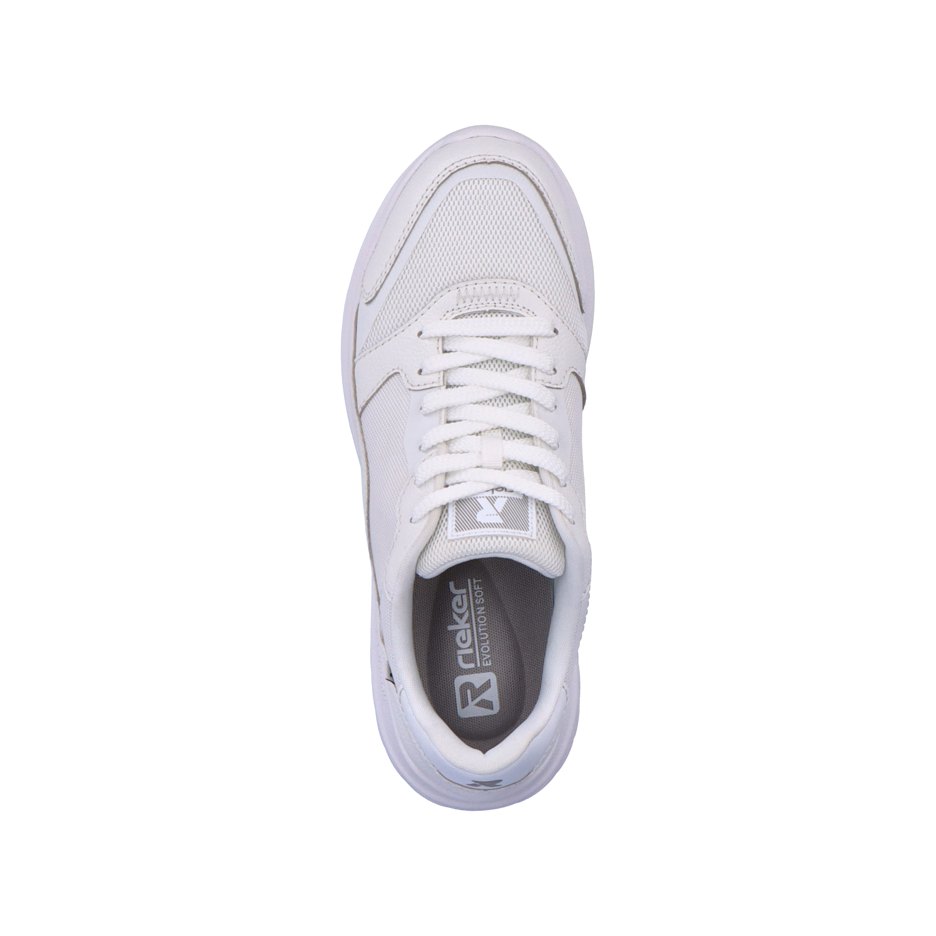 Rieker Herren Sneaker Low swan white