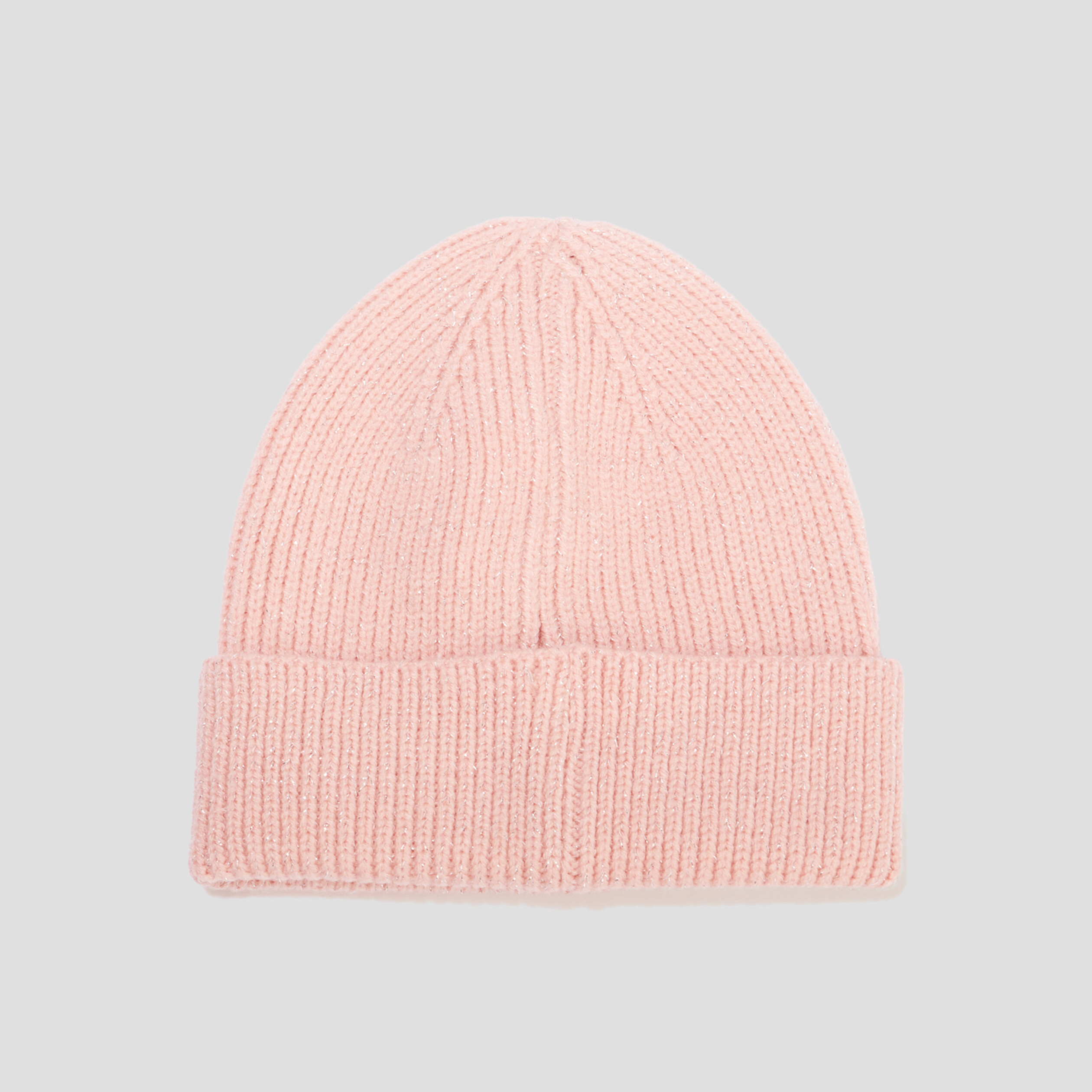 Bonnet tricoté Creeks vieux rose fille | La Halle