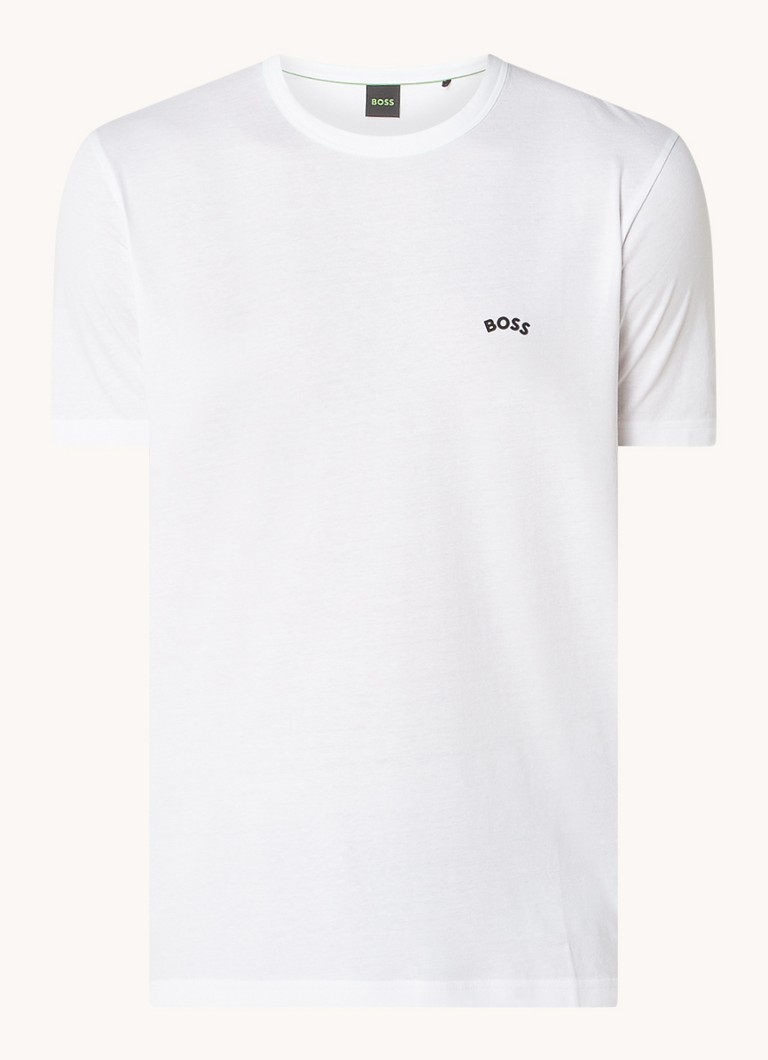 Tricou HUGO BOSS curbat cu logo