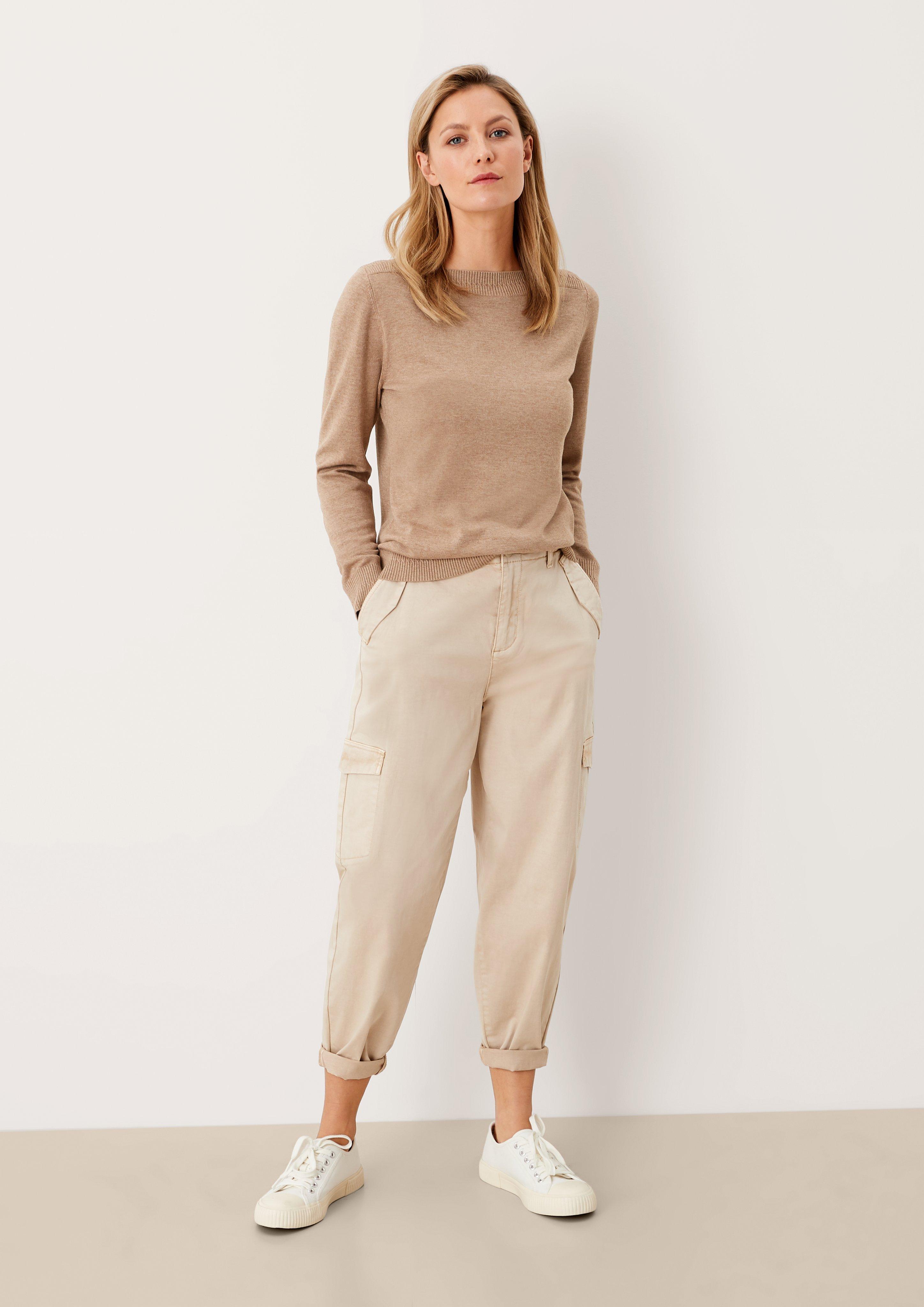 Pullover mit U-Boot-Ausschnitt  2112210-83W0
