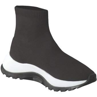 Calvin Klein 2 Piece Sole Runner Sock Boot in schwarz