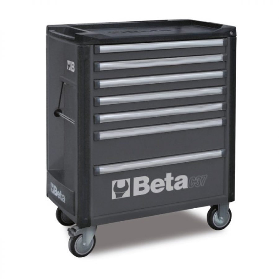 Beta 037000072 Voziček za orodje, antracitno siv, 7 predalov - 803x1004x482 mm