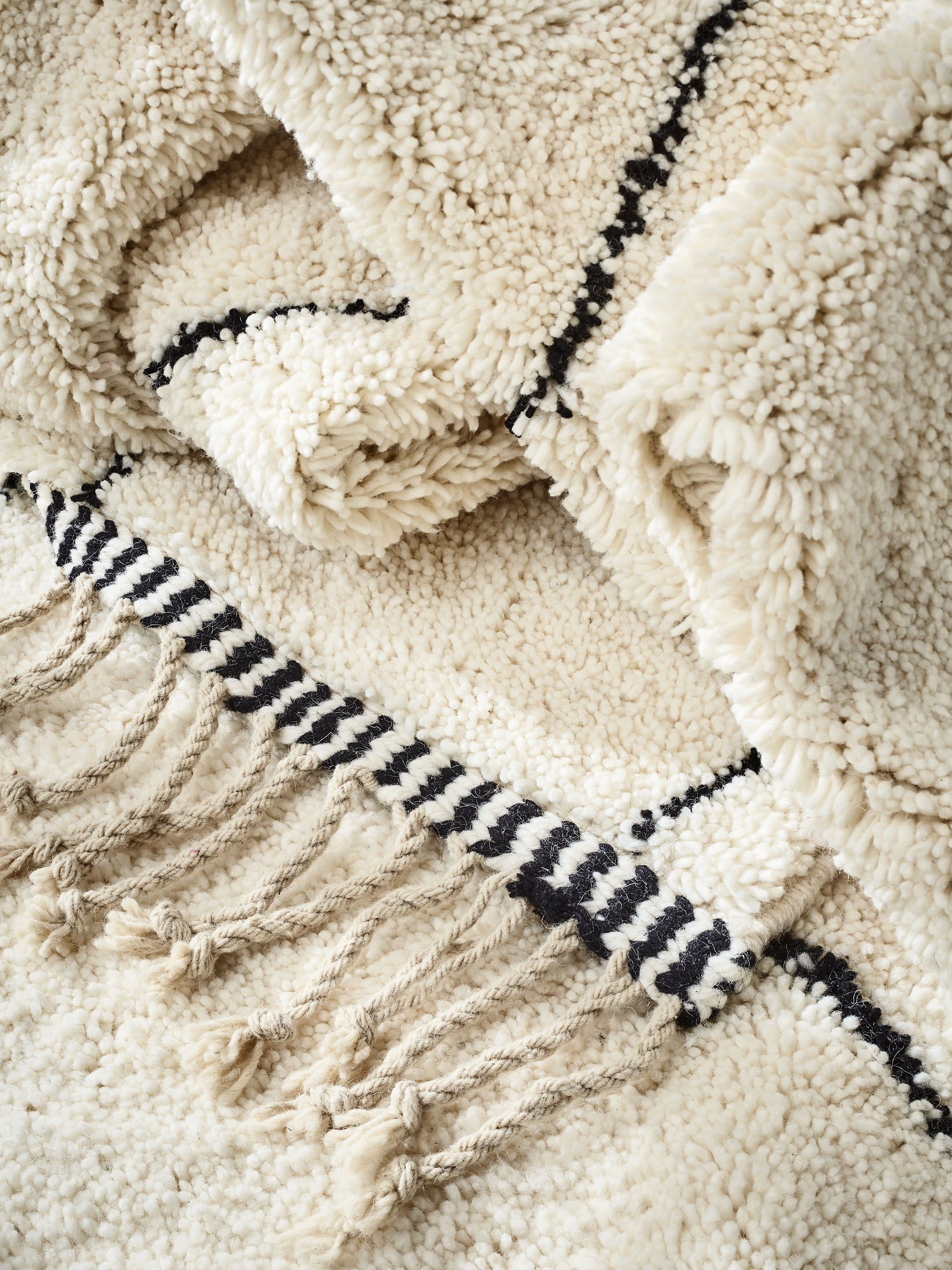 Amasin Berber-Teppich, Creme