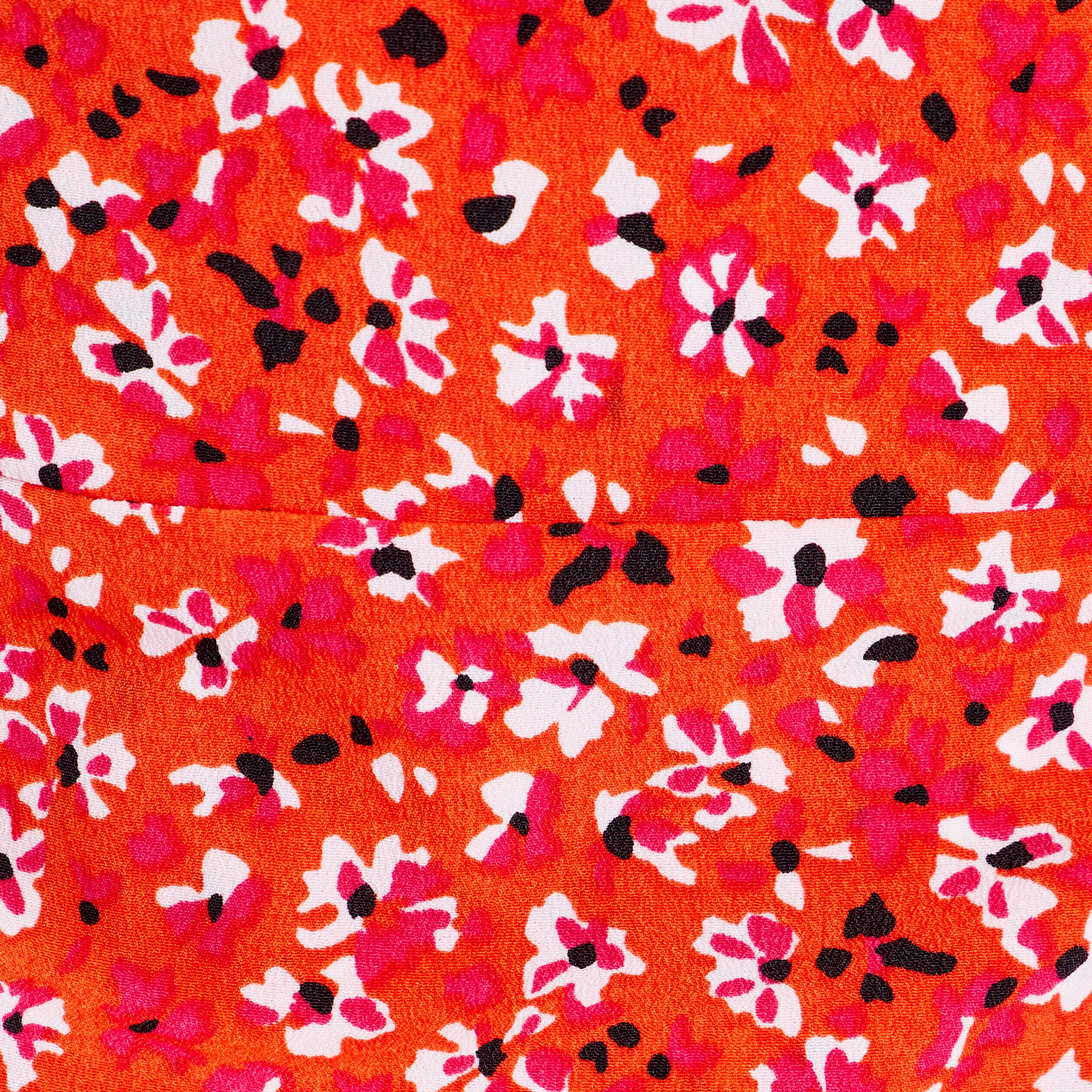 Robe cache-coeur orange femme | Cache Cache