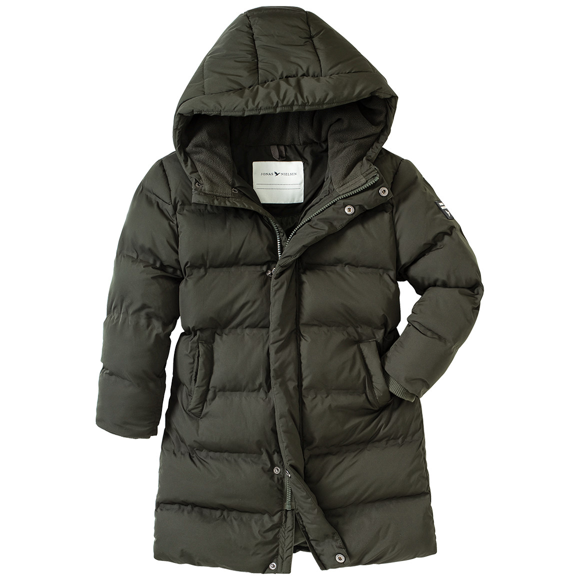 Jungen Puffer-Mantel mit Kapuze