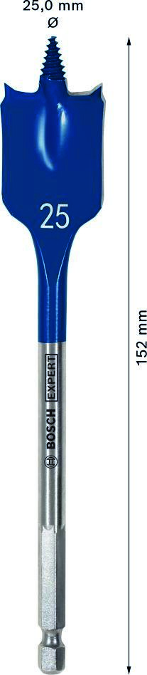Bosch Blue Accessories 2608900322 Τρυπάνι Expert SelfCut Speed 25 x 152 mm