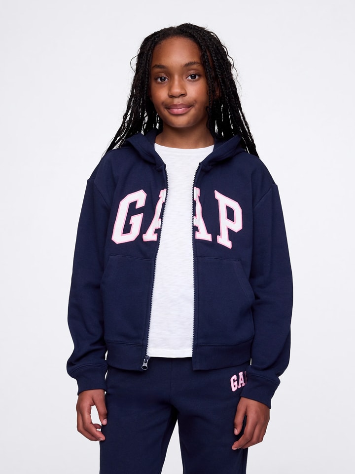 GAP Sweatjacke in Dunkelblau günstig kaufen