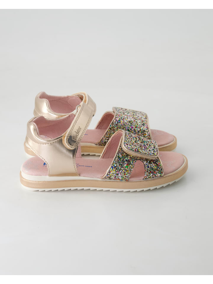 Richter Shoes Sandalen in Gold günstig kaufen