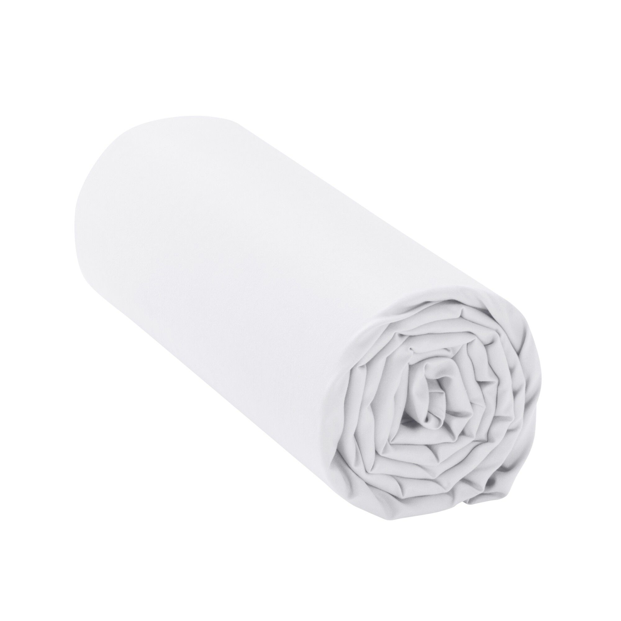 Drap-housse uni microfibre bonnet 28 cm
