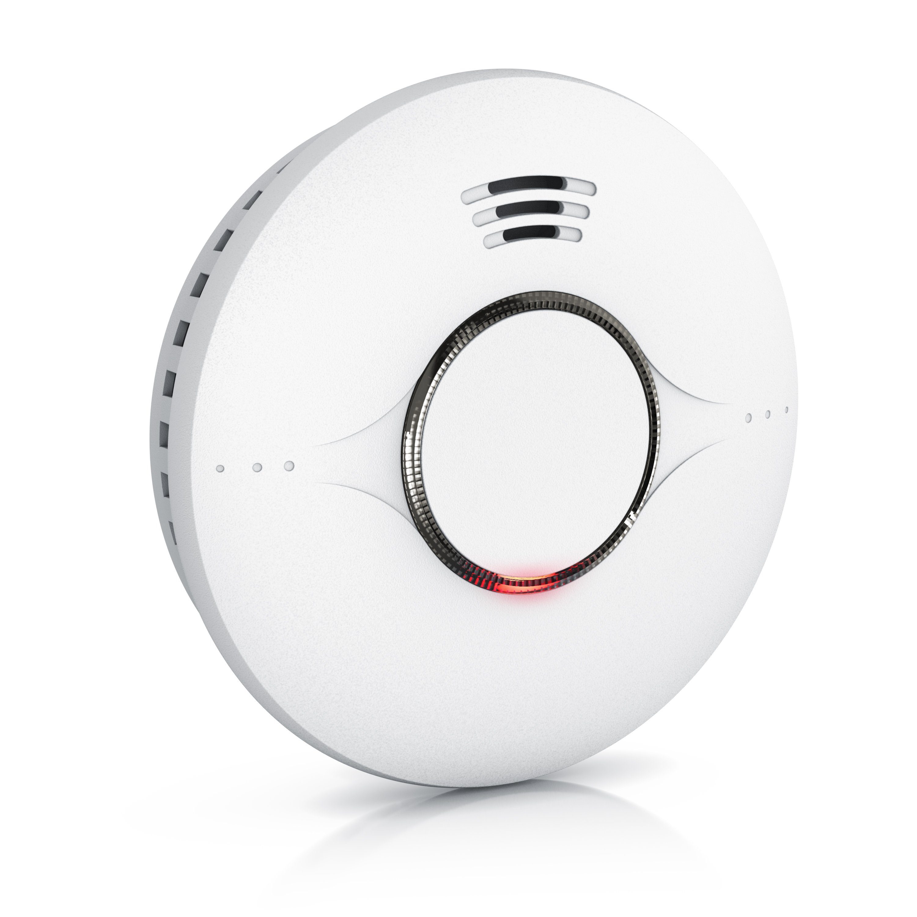 Brandson Rauchmelder (10 Jahre Batterie, 85 dBA, LED Indikator, N14604:2005/AC: 2008 konform)