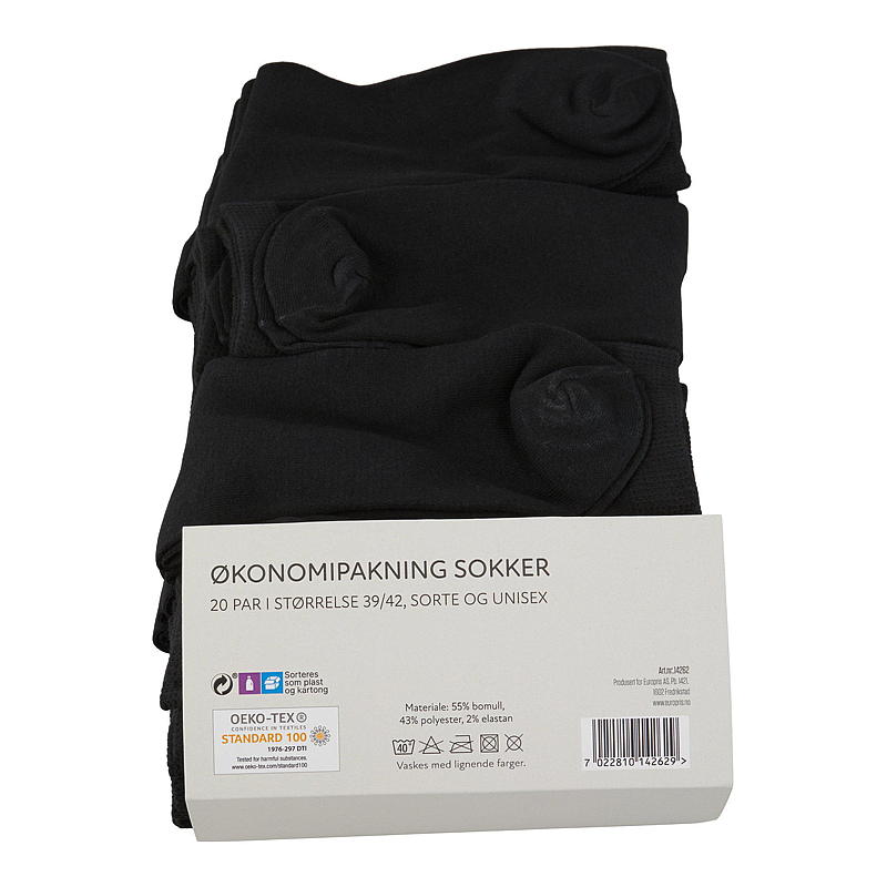 Time 2 Change Sokk 20-pk str 39/42-43/46 sort