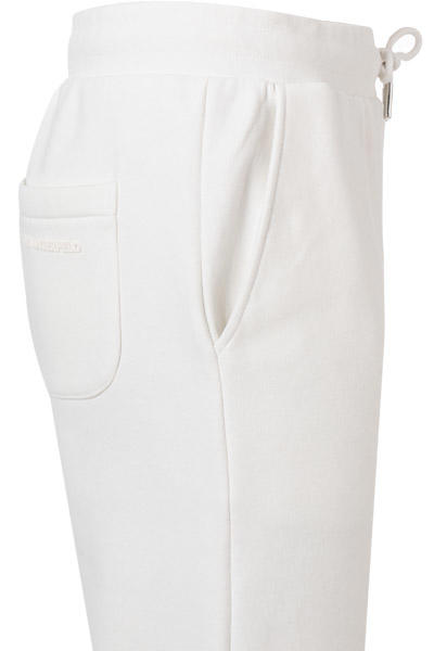 KARL LAGERFELD, Sweatpants, Baumwolle, weiß
