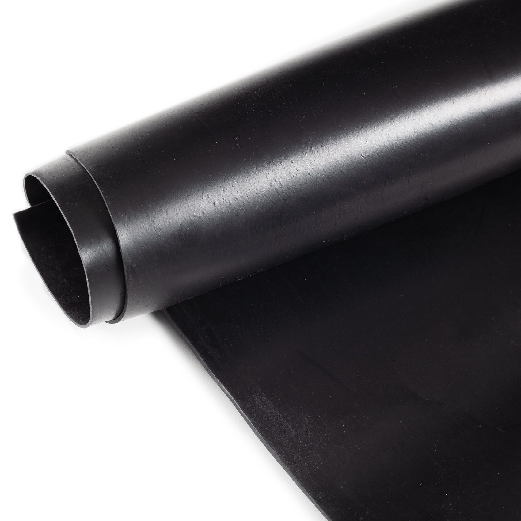 ANRO Gummimatte Bodenmatte Gummimatte Bodenbelag Glatt schwarz div. Größen, Einzelstück, 1-St., Glatt