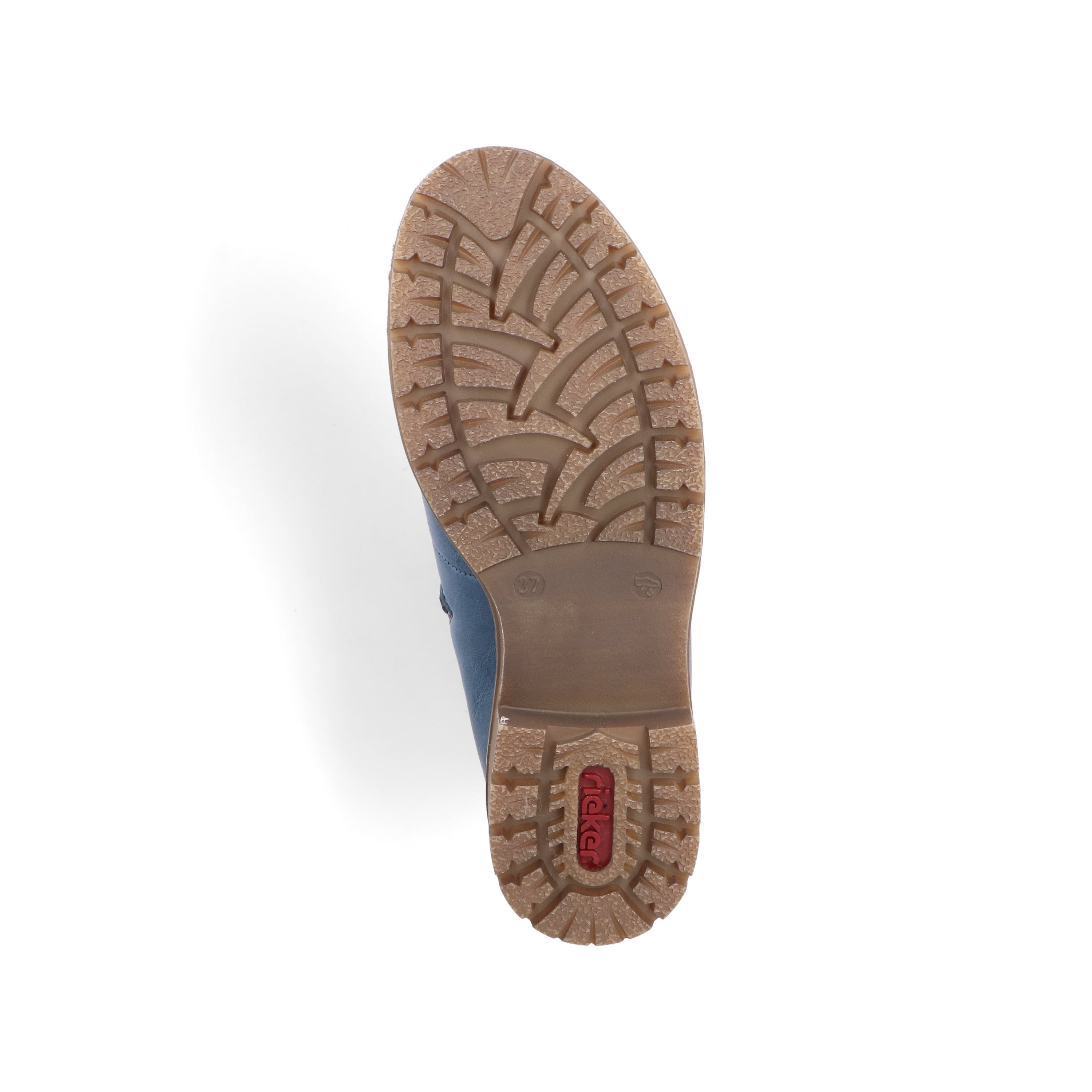 Rieker Damen Schnürstiefel schieferblau