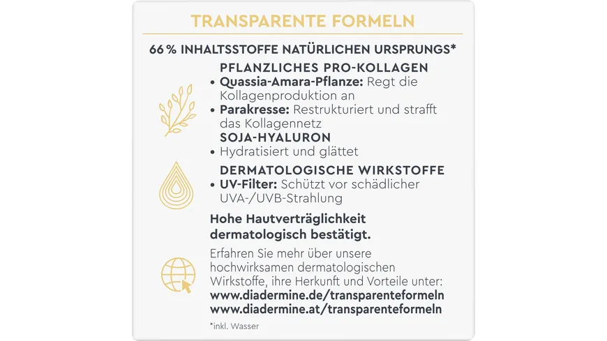 DIADERMINE Lift+ Tagespflege Hydra-Lifting LSF 30 50 ml