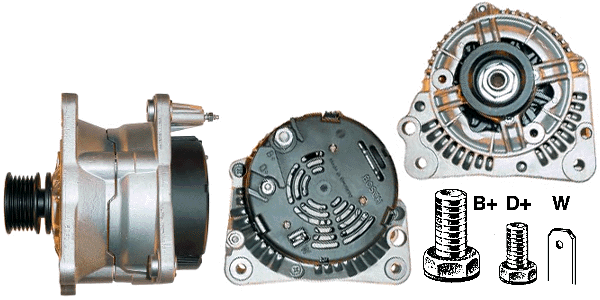 FRIESEN Lichtmaschine Audi, VW 9039540 - ATU