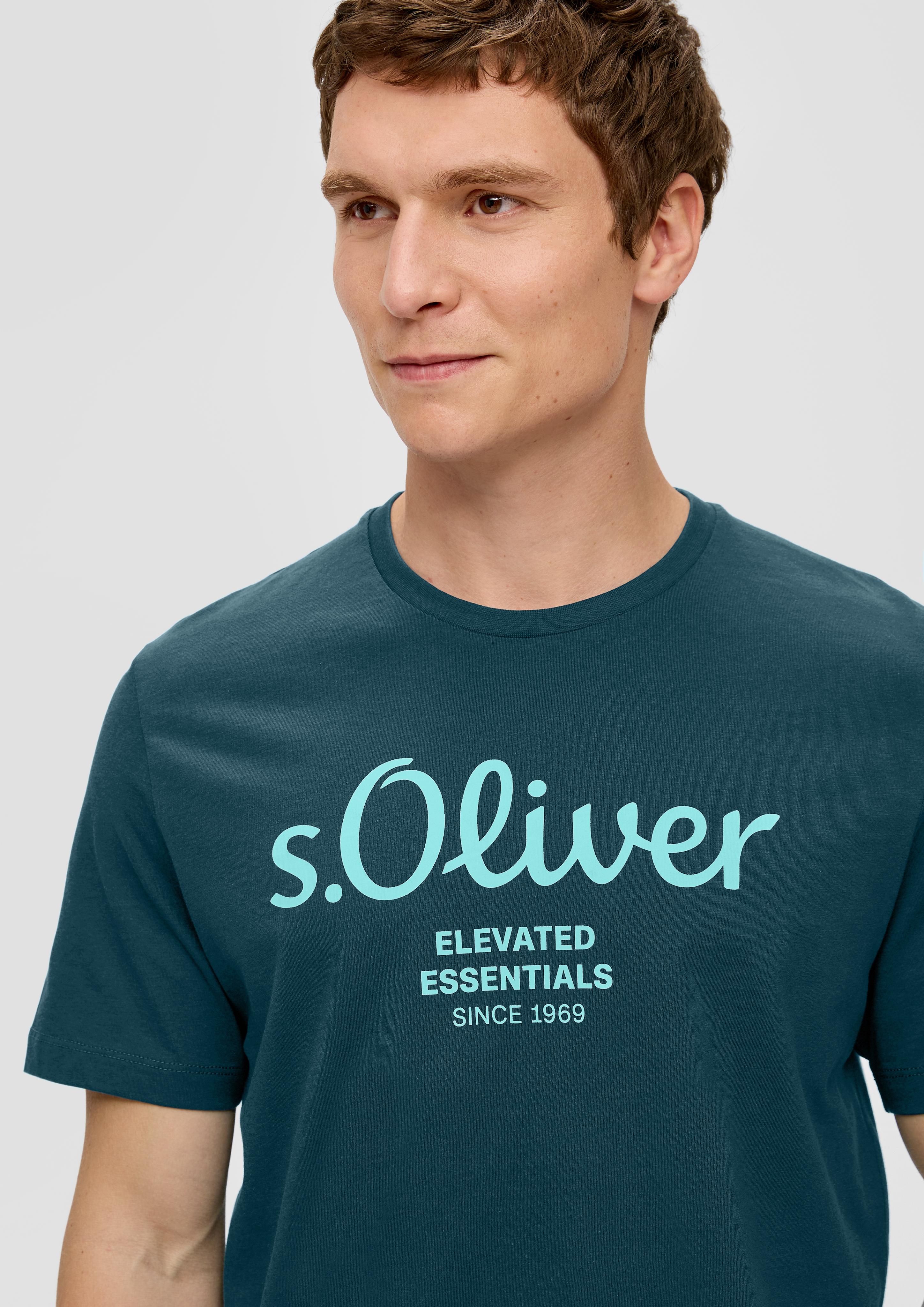 T-Shirt mit Frontprint  2141458-69D1