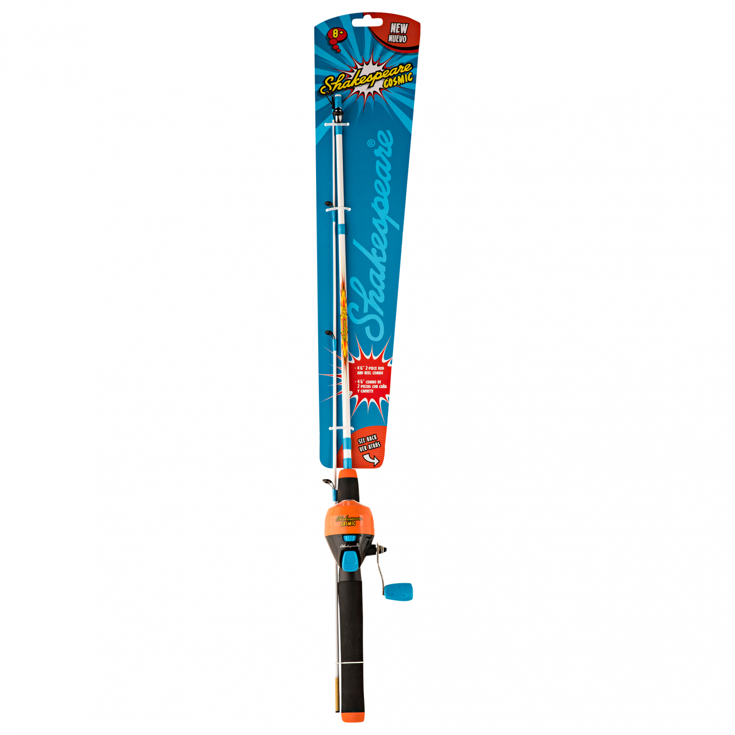 Shakespeare Spinning Combo Cosmic (orange, Kapselrolle)