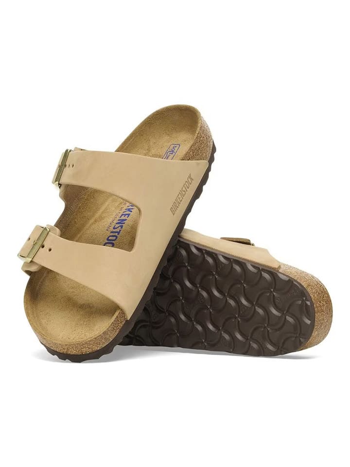 Birkenstock Leder-Pantoletten 