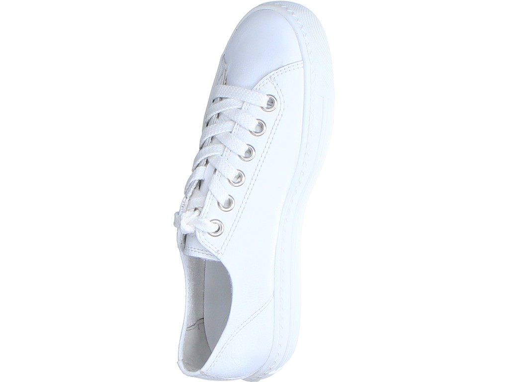 PAUL GREEN Freizeit Schnürer weiss Mastercalf White/Silver