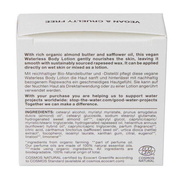 WATERLESS BODY LOTION