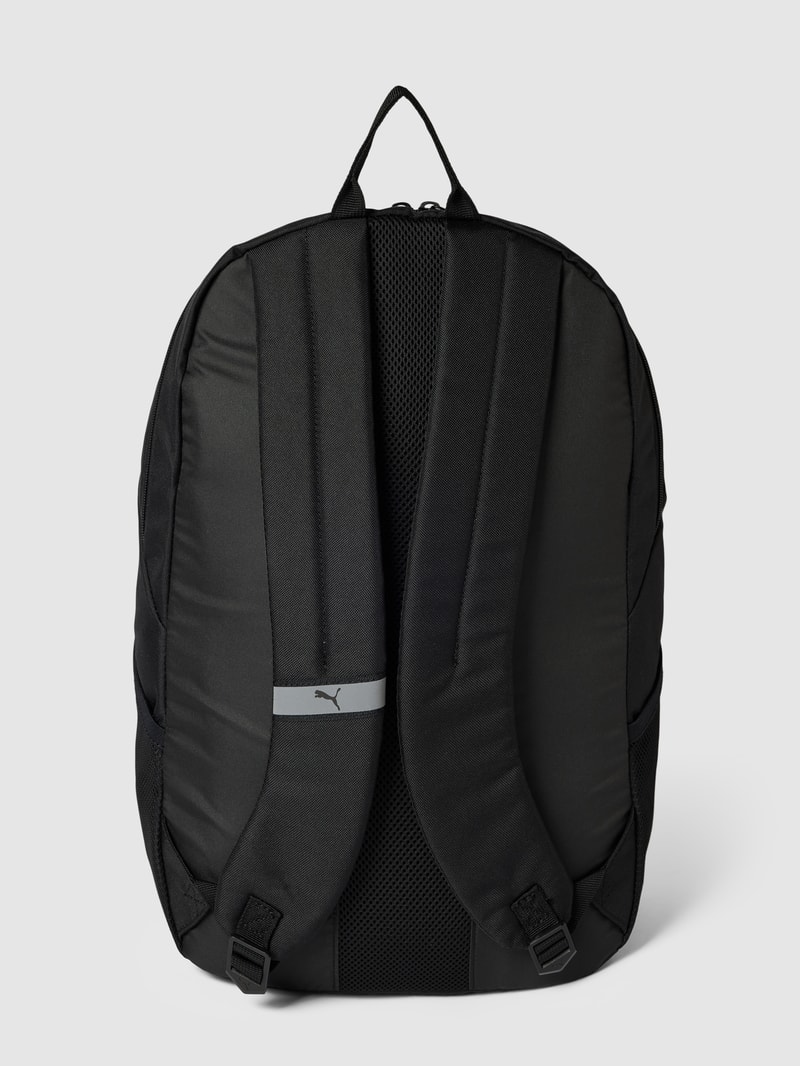 Rucksack mit Label-Details Modell 'Deck' in schilf